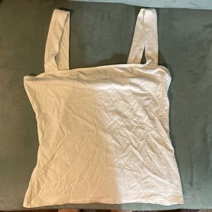 Reformation white tank top